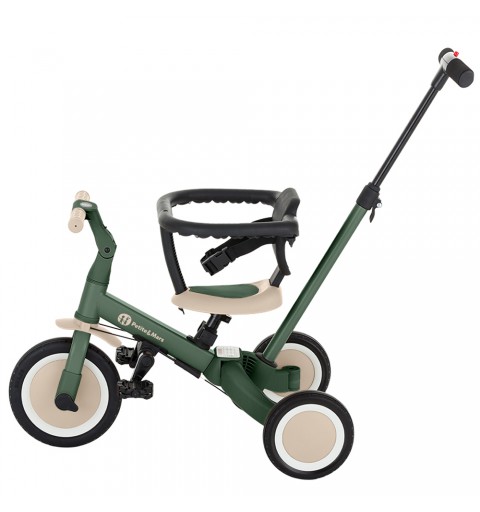 Petite & Mars Turbo - rowerek dziecięcy 5w1 | Misty Green